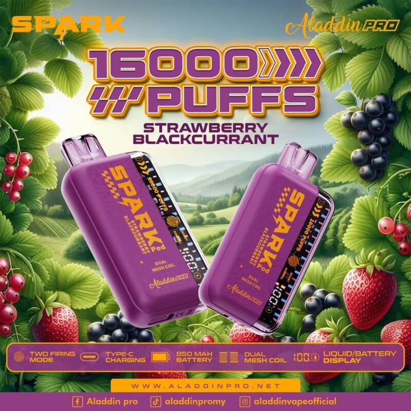 SGVape-ALADDIN-SPARK-16K-STRAWBERRY-BLACKCURRANT-SG-Vape-Party