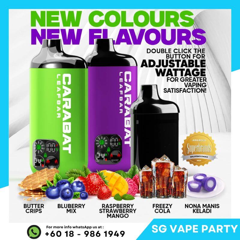 SGVape-CARABAT-LEAFBAR-NEW-FLAVORS-SG-Vape-Party