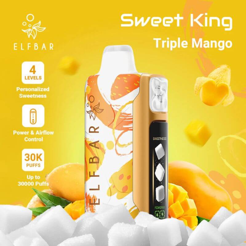 SGVape-ELFBAR-SWEET-KING-30K-TRIPLE-MANGO-SG-Vape-Party