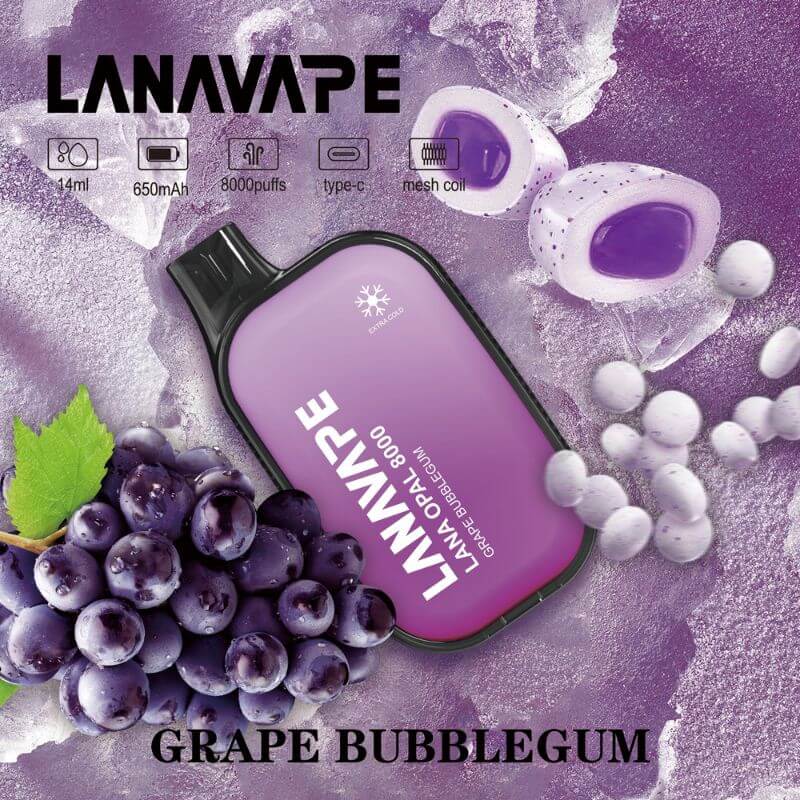 SGVape-LANA-OPAL-GRAPE-BUBBLEGUM-SG-Vape-Party