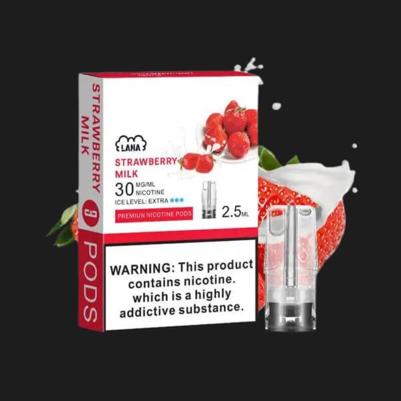 SGVape-LANA POD STRAWBERRY MILK