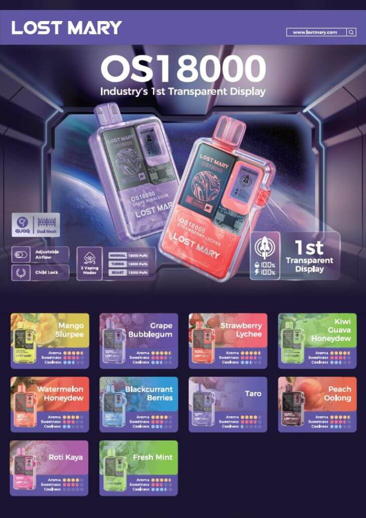 SGVape-LOST-MARY-OS-18000-FLAVORS