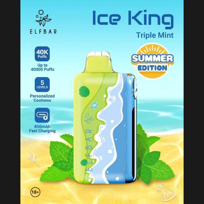 SGVape-ELFBAR-ICE-KING-40K-TRIPLE-MINT-SG-Vape-Party