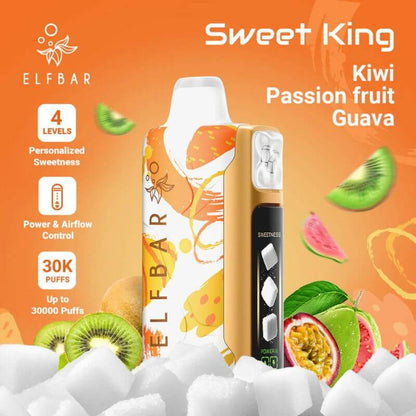 SGVape-ELFBAR-SWEET-KING-30K-KIWI-PASSION-FRUIT-GUAVA-SG-Vape-Party