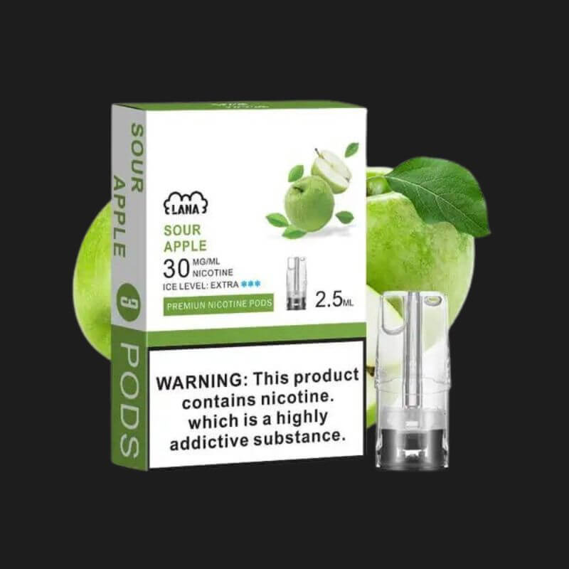 SGVape-LANA POD SOUR APPLE