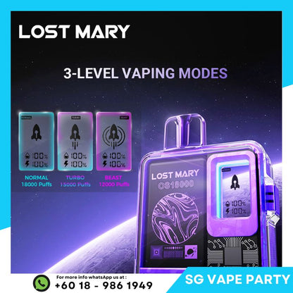 SGVape-LOST-MARY-3-LEVEL-VAPING-MODES-SG-Vape-Party