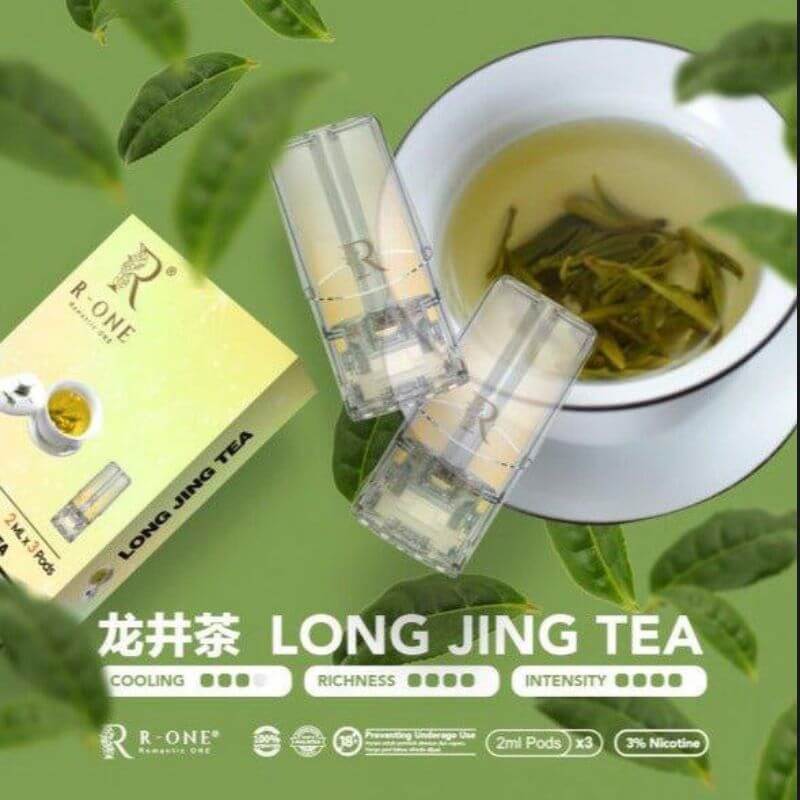 SGVape-R-ONE-PODS-LONG-JING-TEA-SG-Vape-SG-Party