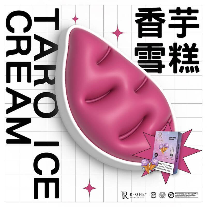 SGVape-R-ONE-PODS-TARO-ICE-CREAM-SG-Vape-SG-Party