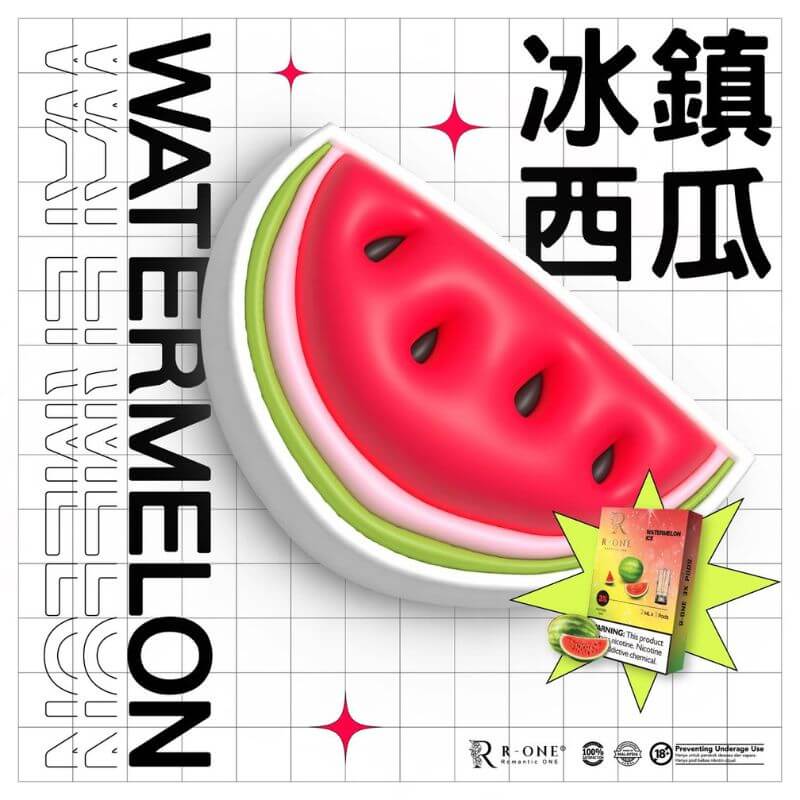 SGVape-R-ONE-PODS-WATERMELON-SG-Vape-SG-Party