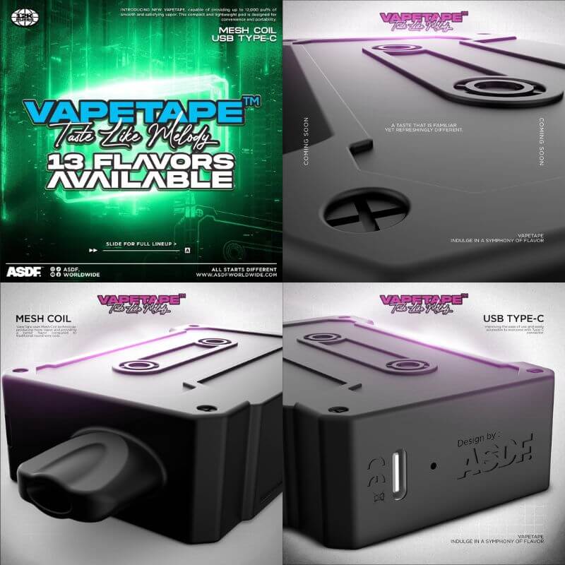 SGVape-VAPETAPE 12000